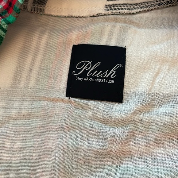 3 for $25!‎ NWT Plaid Wrap Robe, size small - Picture 2 of 5